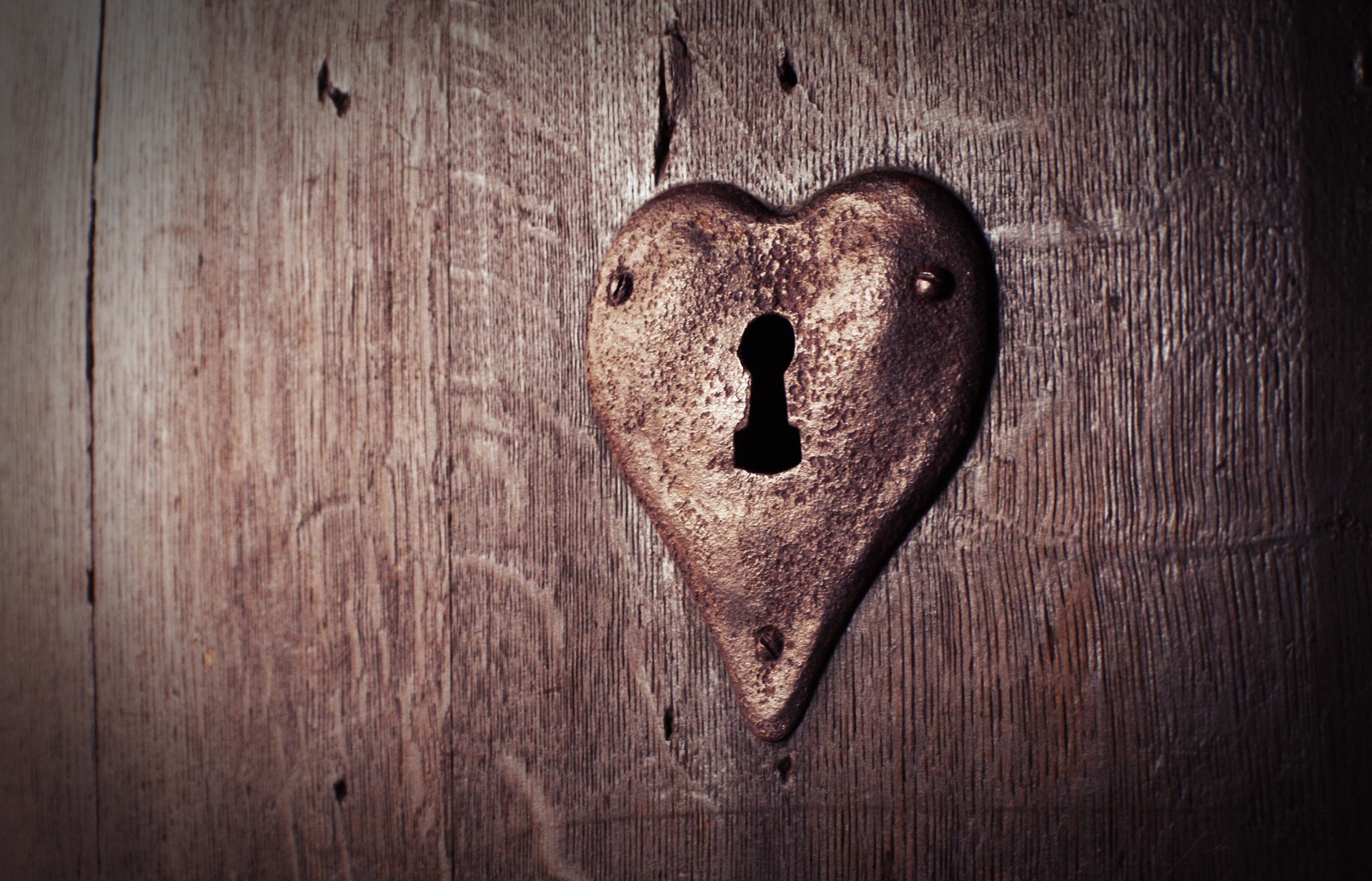 heart shaped lock