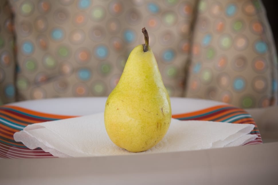 yellow pear fruit preview