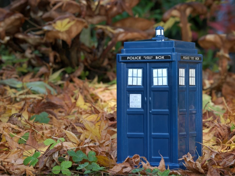 blue police box preview
