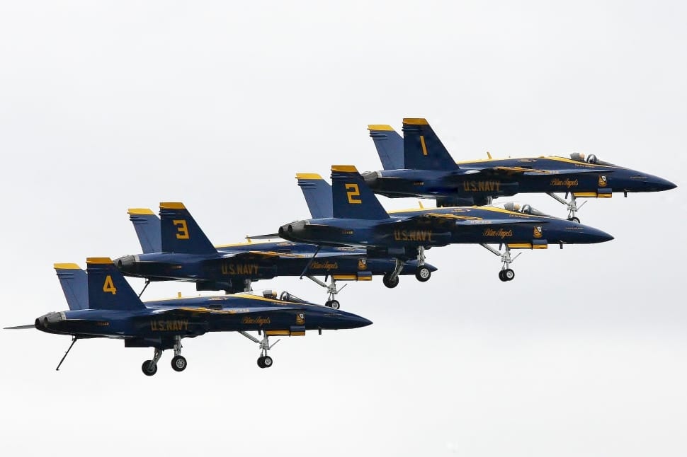 blue and yellow fighting jet preview