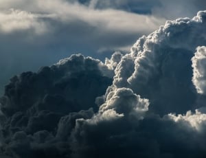 gray siluthe  clouds thumbnail