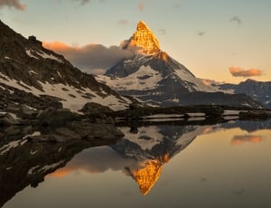 Cervin, Zermatt, Swiss, Nature, Travel, reflection, mountain thumbnail