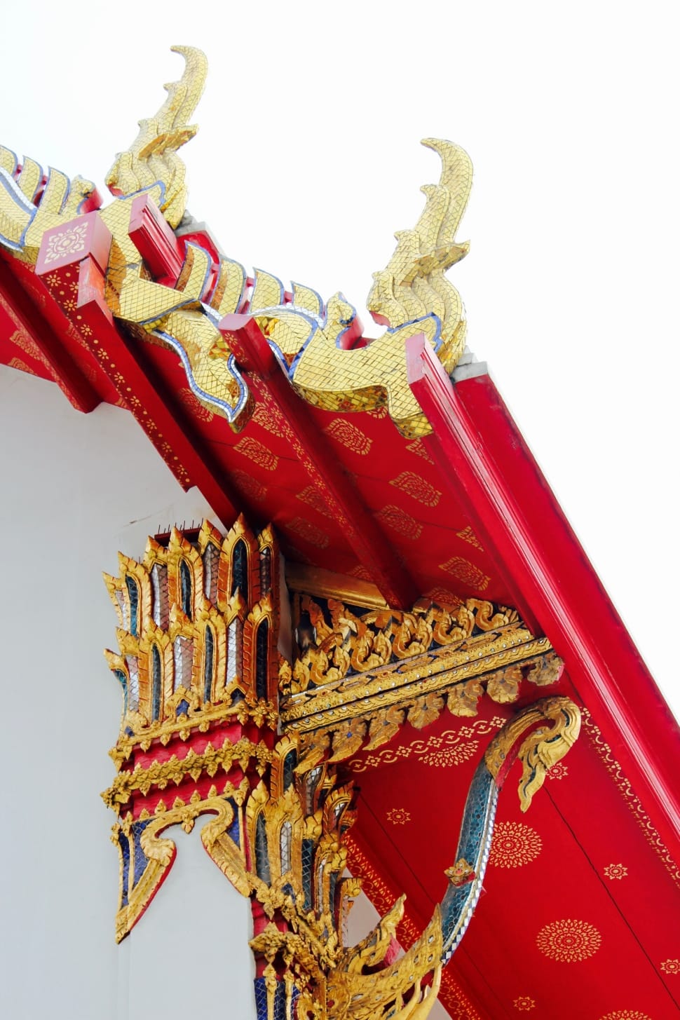 Temple, Roof, Pagoda, Architecture, cut out, red preview