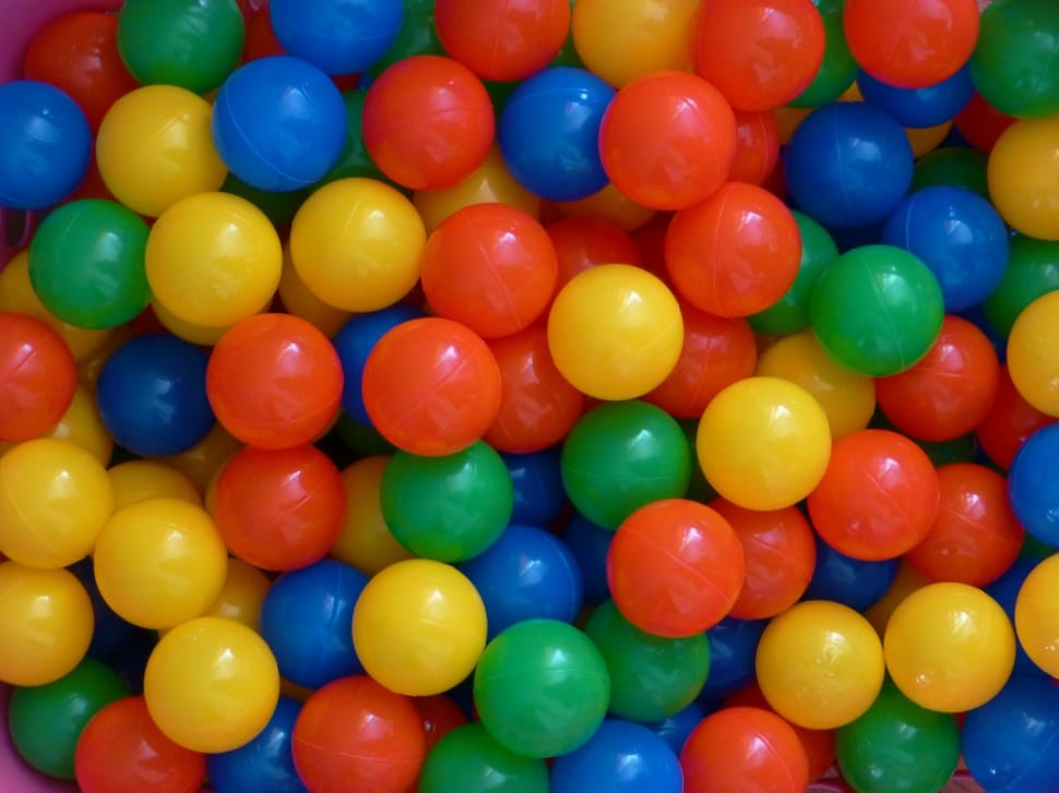 Plastic Balls, Color, Colorful, Balls, multi colored, no people preview