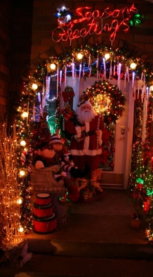 Decoration, Christmas, Lights, Holiday, illuminated, night thumbnail