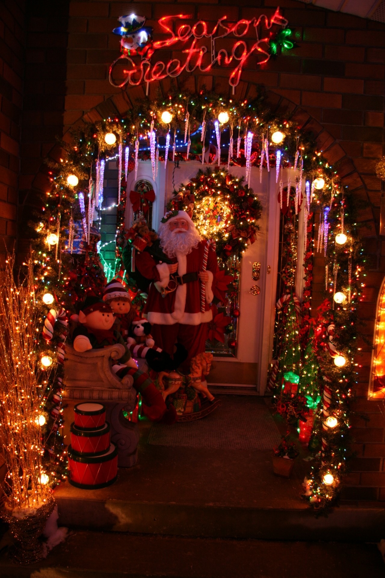 Decoration, Christmas, Lights, Holiday, illuminated, night