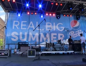 Pepsi Cola Real Big Summer tour stage thumbnail