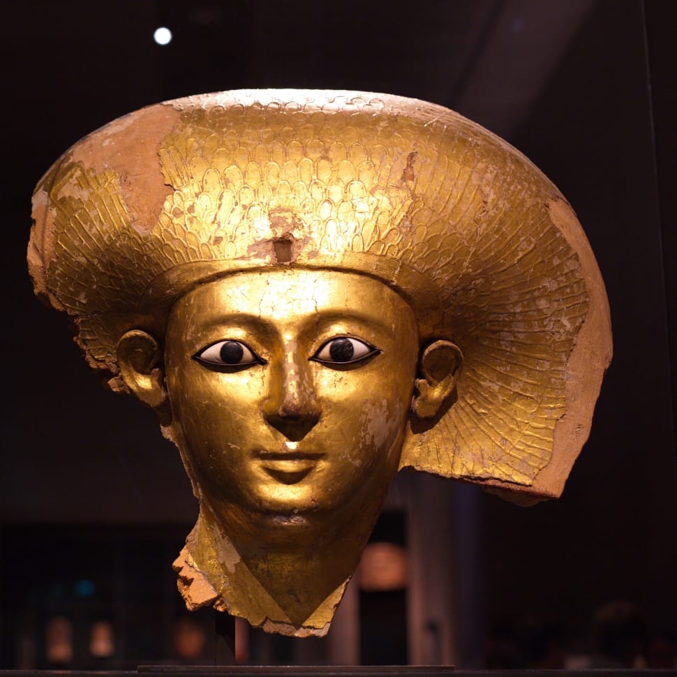 brass pharaoh headbust preview