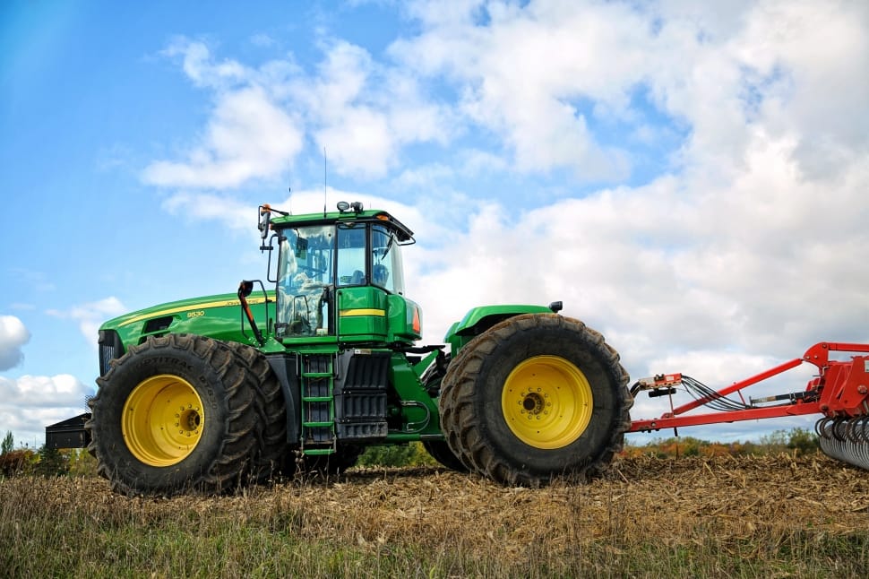 john deere tractor with cultivator preview