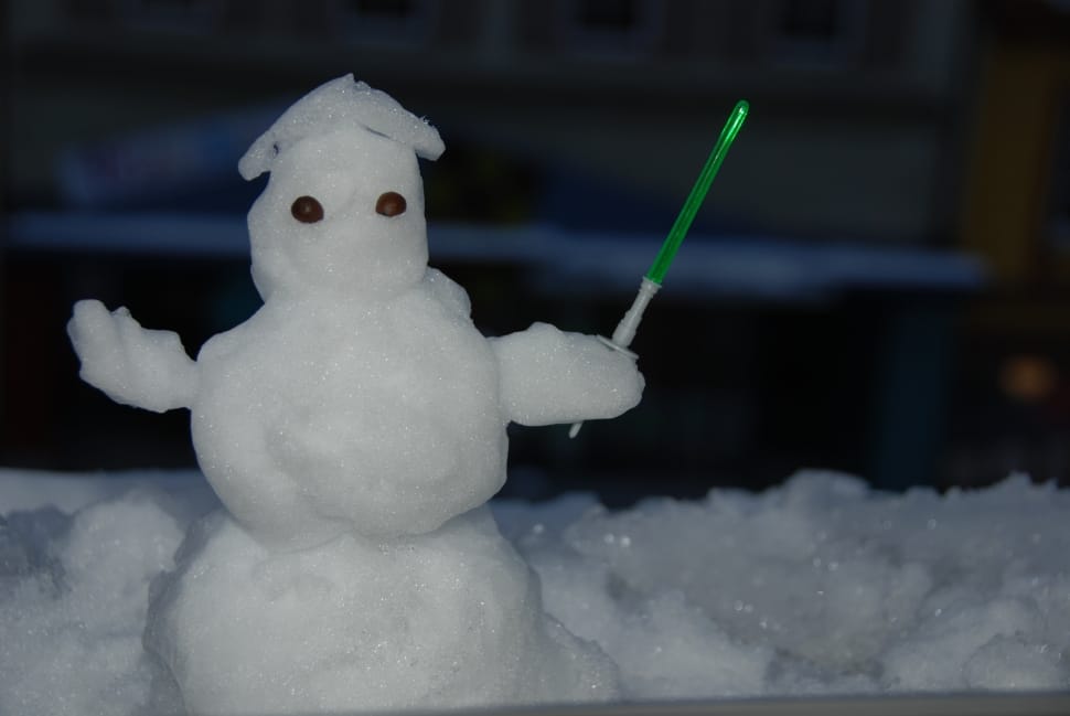 snowman figurine preview