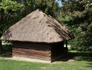 brown wooden hut thumbnail