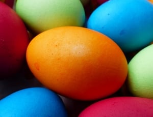 Colorful, Egg, Easter, Easter Eggs, multi colored, close-up thumbnail