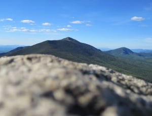 green mountain under blue sky during daytime thumbnail