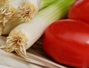 Tomatoes, Vegetables, Spring Onions, food and drink, food thumbnail