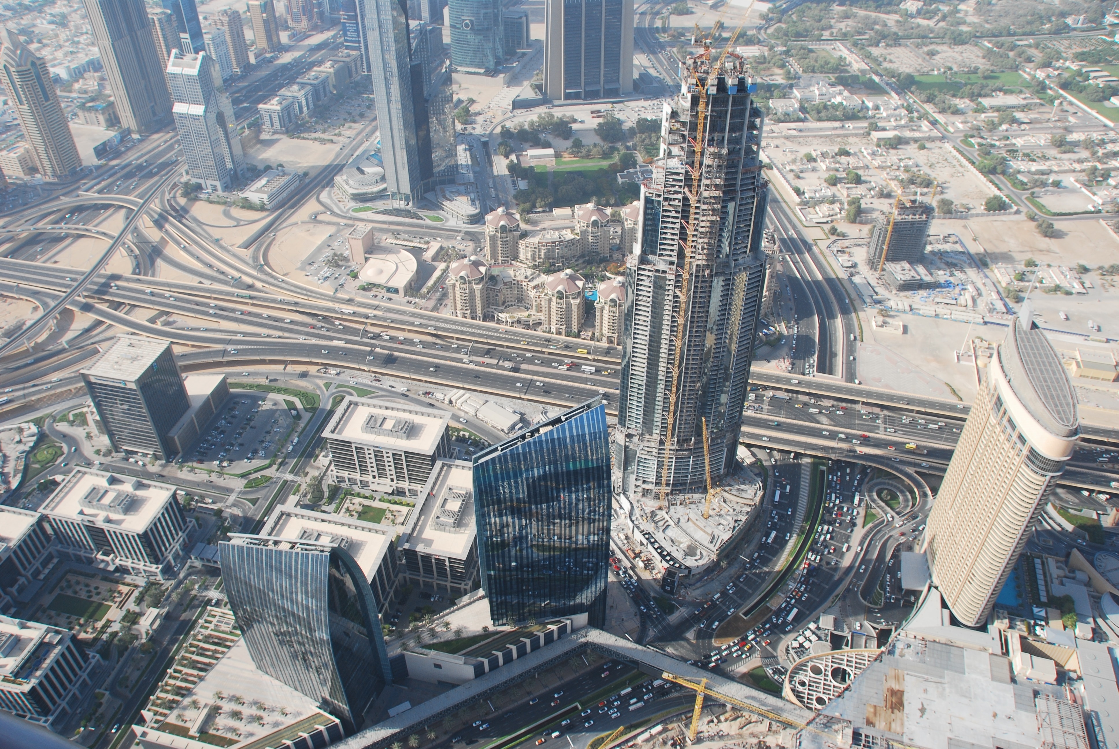 Aerial Photographs, Skyscrapers, Dubai, aerial view, city