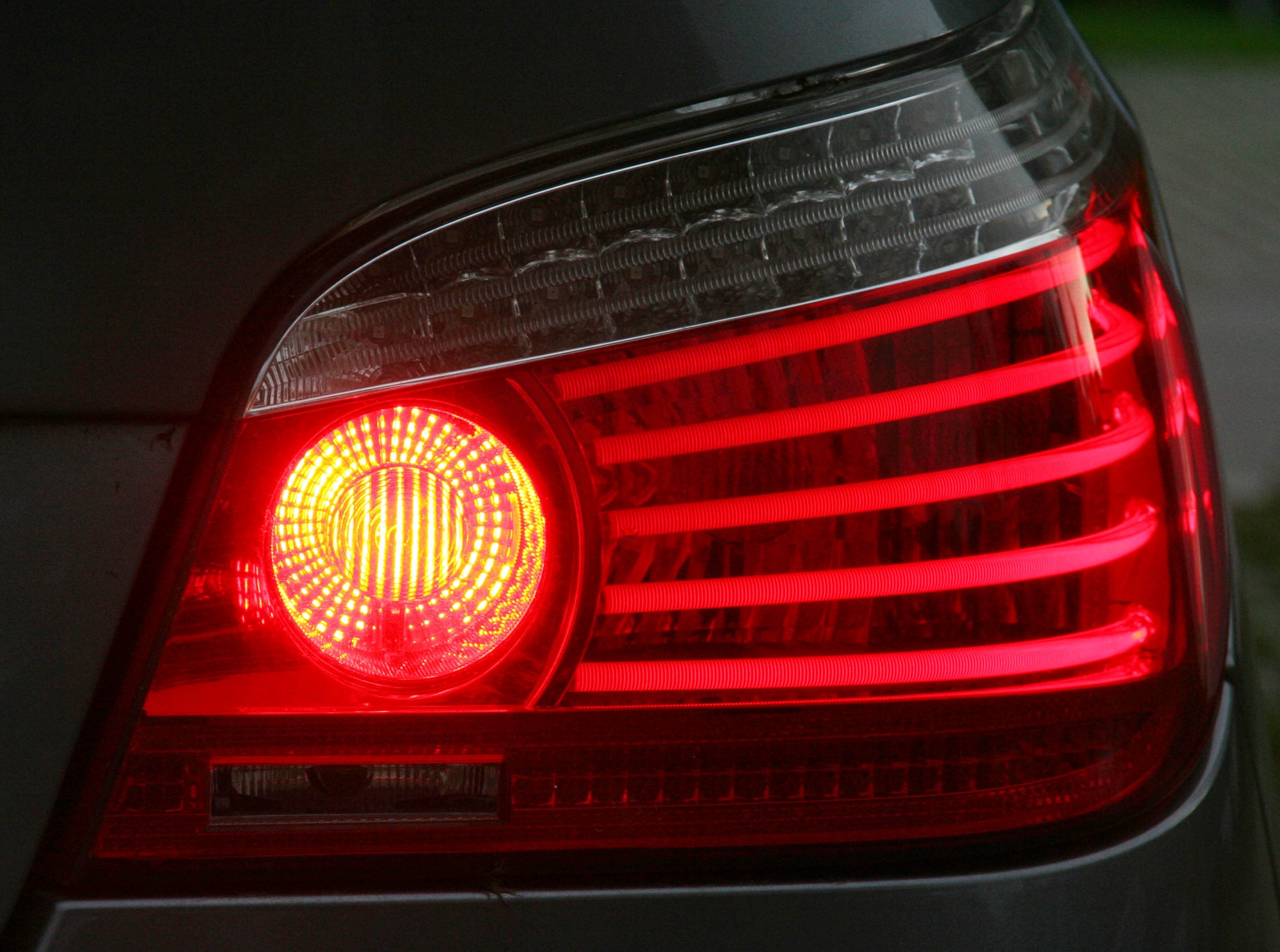 red car tail light