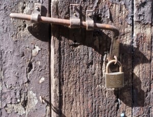 Metal, Bolt, Door, Closure, Wood, Iron, lock, protection thumbnail