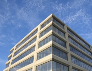 close up photo of white concrete building thumbnail
