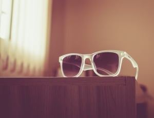 white framed sunglasses thumbnail