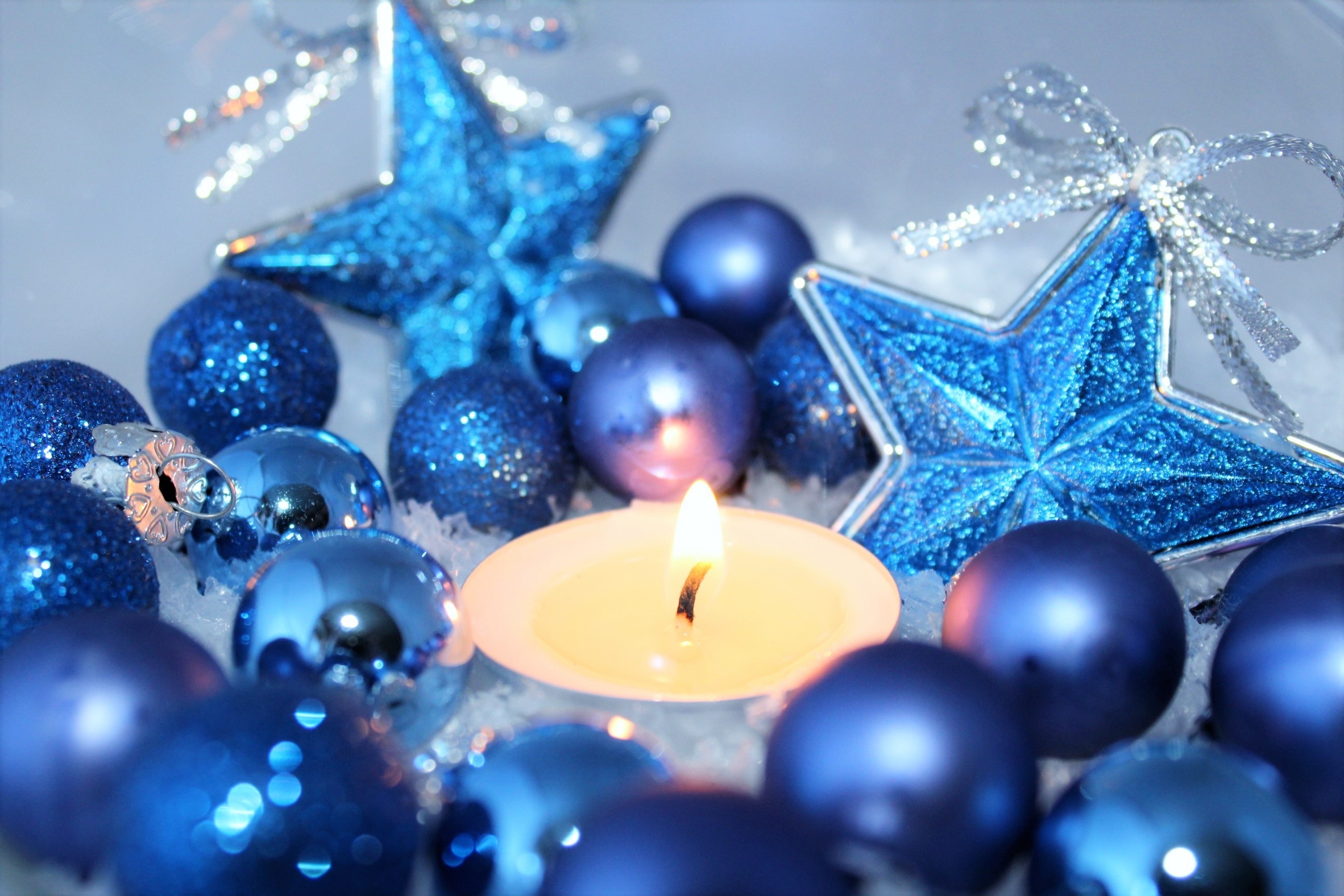 Christmas, Poinsettia, Star, Background, flame, christmas decoration