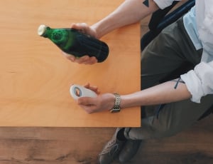 green glass bottle thumbnail