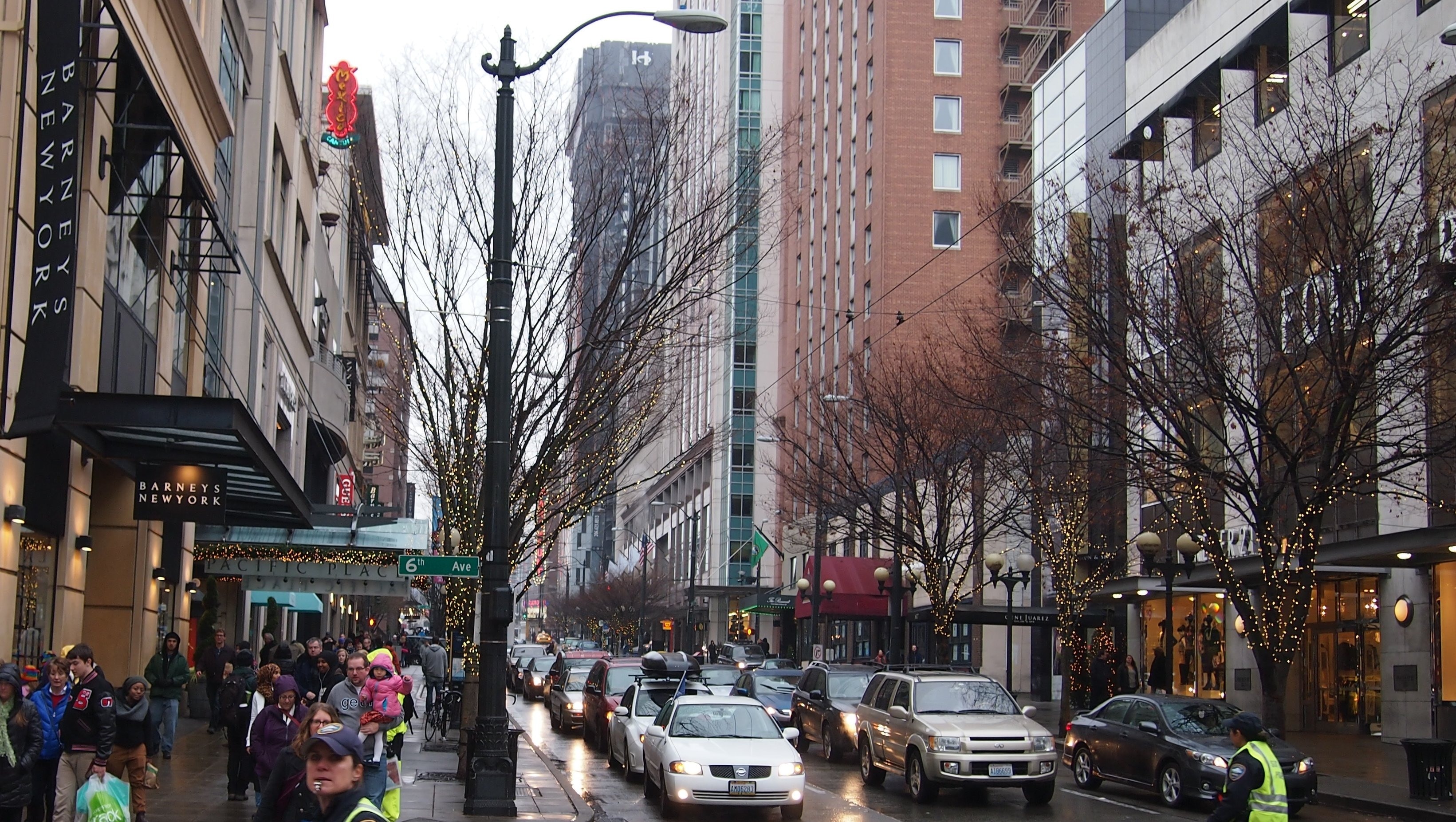 Downtown, City, Buildings, Seattle, building exterior, architecture