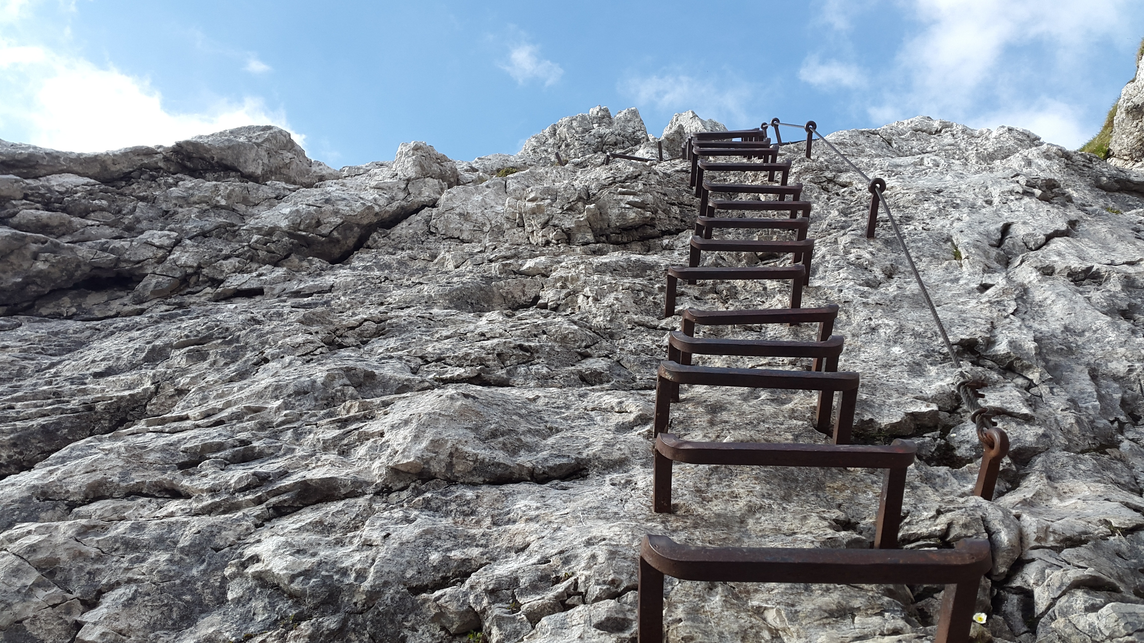 Alpspitze, Climbing, Kicks, Head, staircase, steps and staircases