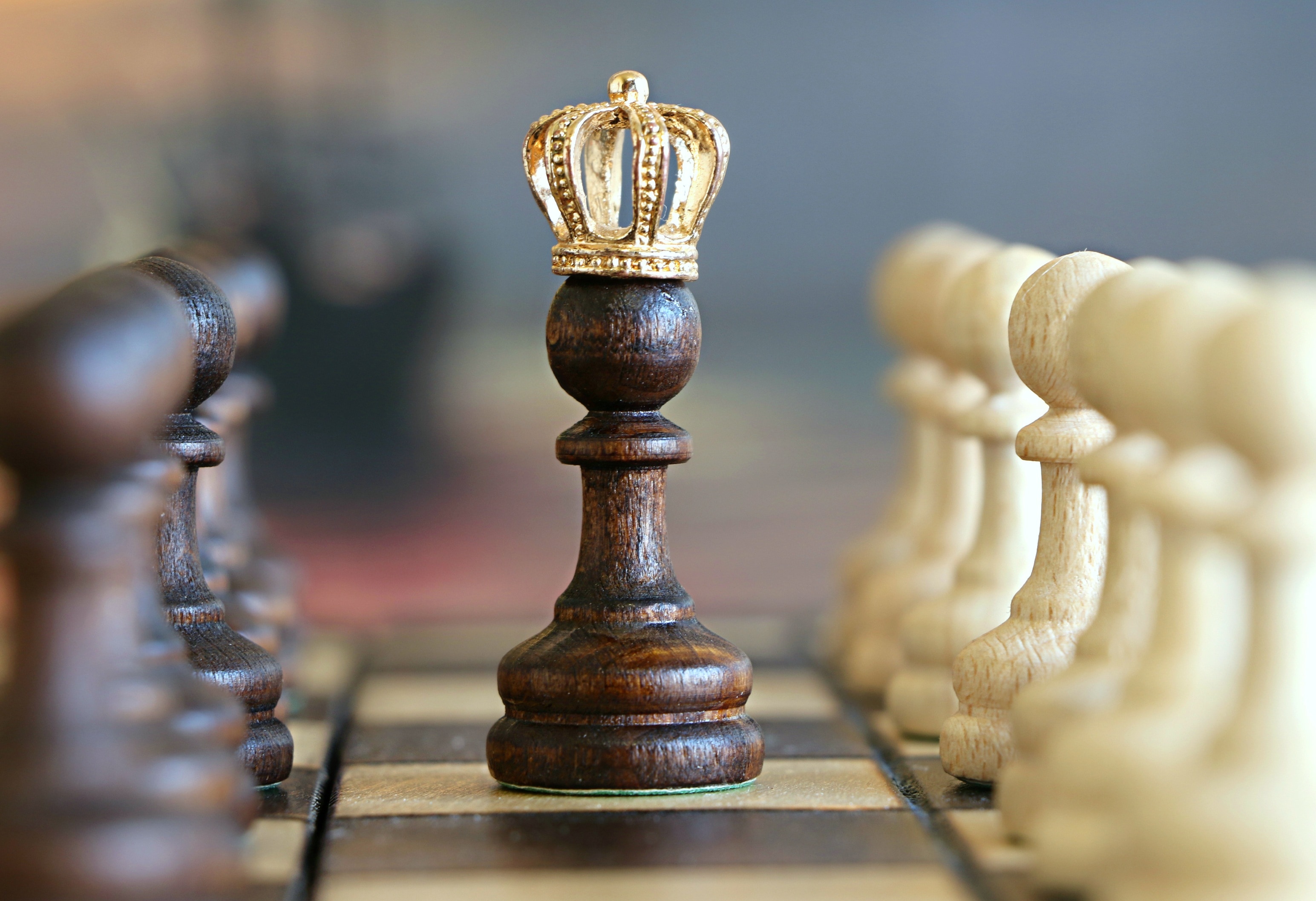 Brown Queen Chess Piece · Free Stock Photo