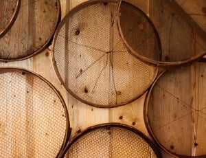 Wooden, Sift, Tool, Old, Sieve, Object, wood - material, circle thumbnail
