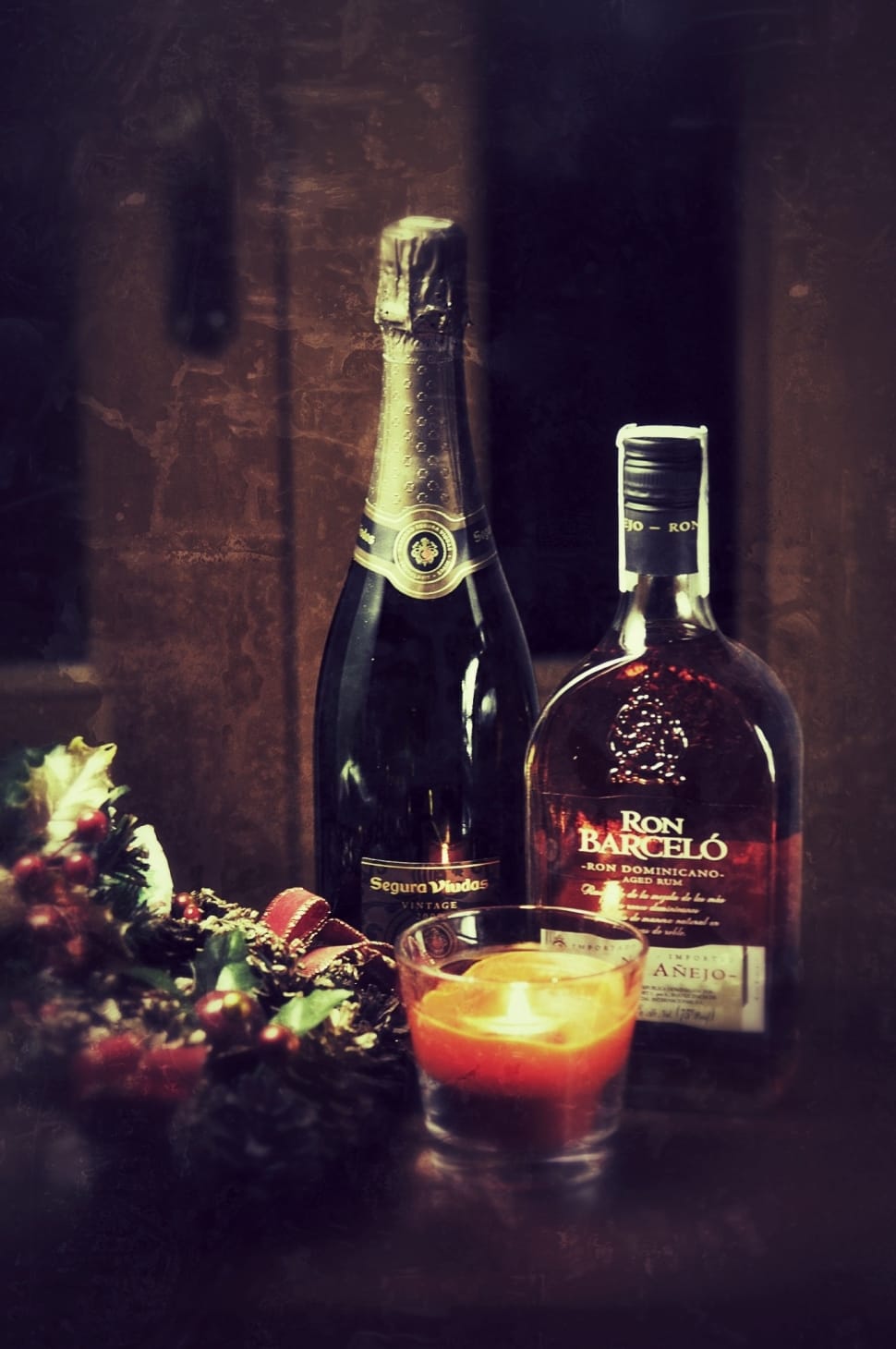 Cava, Christmas, Champagne, Ron, bottle, wine bottle preview