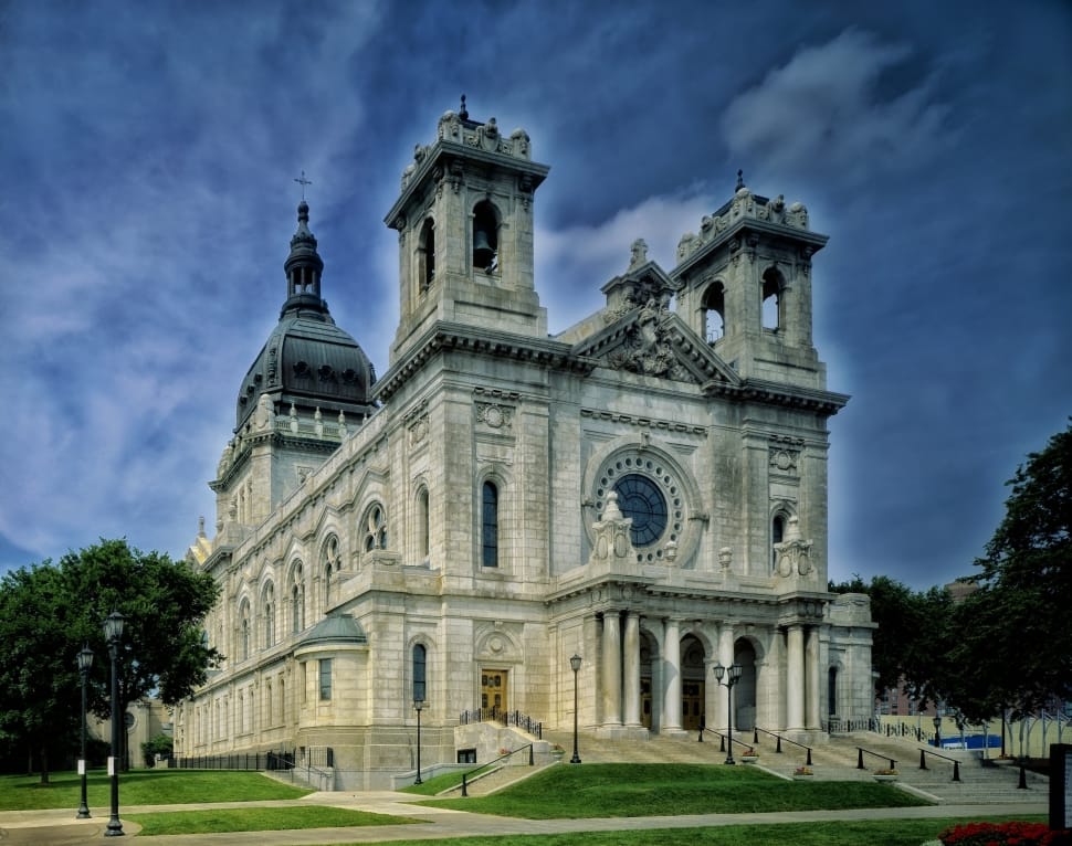 Basilica, Saint Mary, Minneapolis, architecture, building exterior preview