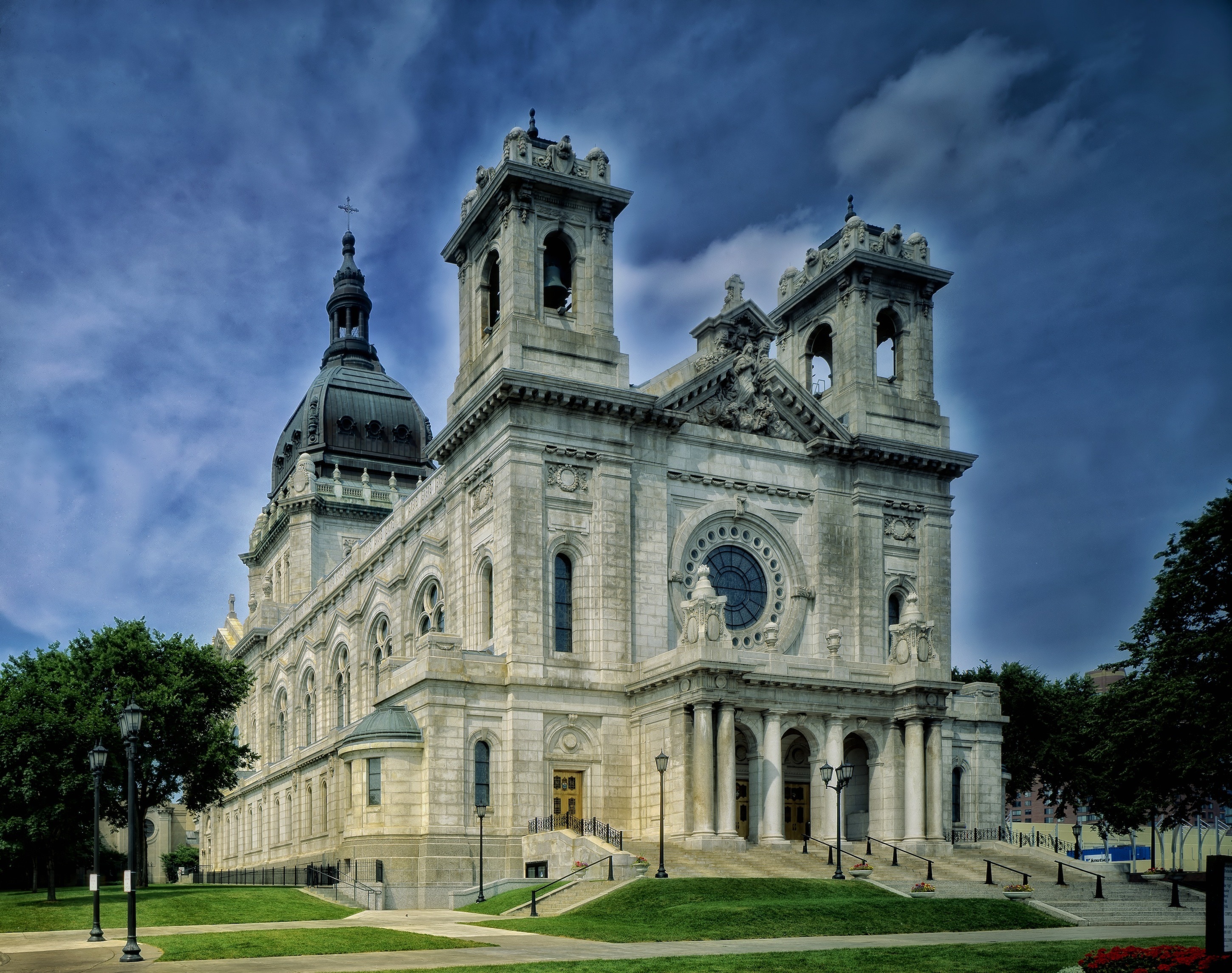 Basilica, Saint Mary, Minneapolis, architecture, building exterior