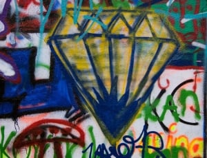 Graffiti, Grunge, Wall, Home, City, graffiti, multi colored thumbnail