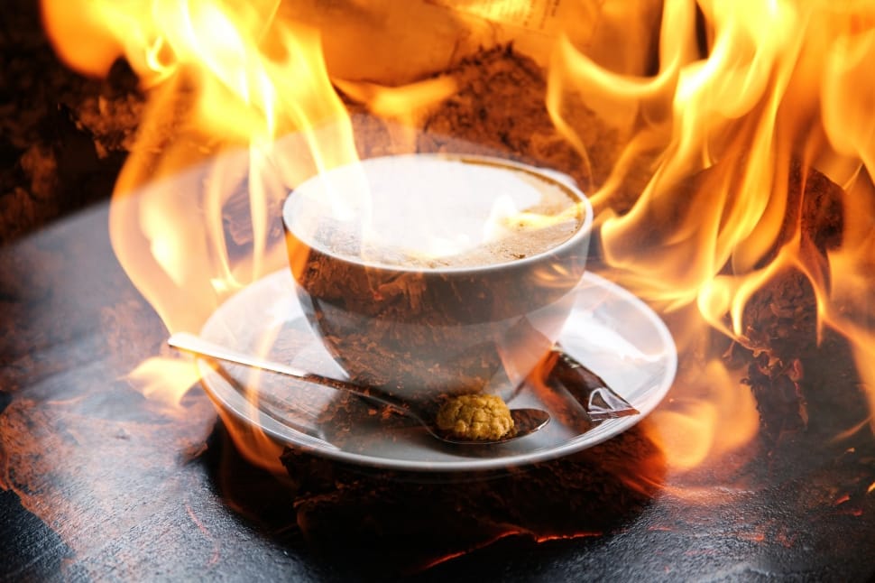 Heat, Hot Drink, Hot, Coffee, Coffee Cup, heat - temperature, flame preview