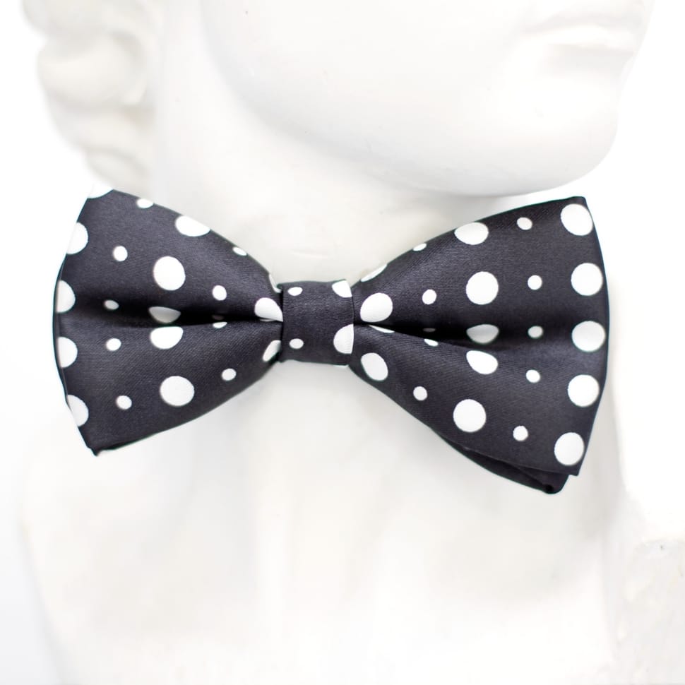 White, Points, Loop, Black, Tie, Fly, polka dot, spotted preview