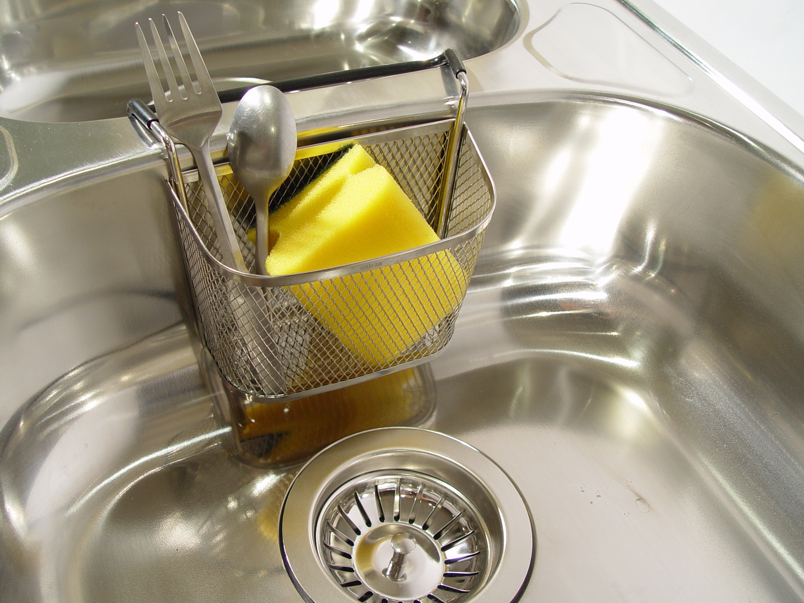 stainless steel twin sink