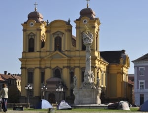 Timisoara, Cathedral Square, Dom, architecture, building exterior thumbnail