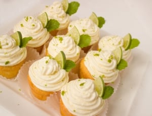 lime topped iced cupcakes thumbnail