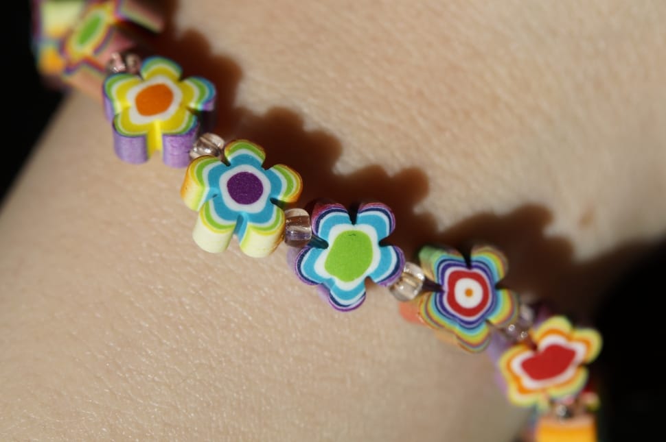 Flowers, Floral, Colorful, Bracelet, multi colored, no people preview