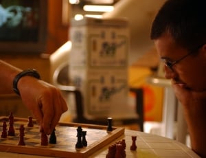 Macro, Close-Up, Pieces, Board, Chess, indoors, adults only thumbnail