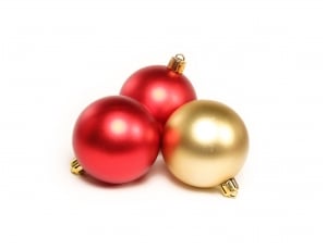 red and golden baubles thumbnail