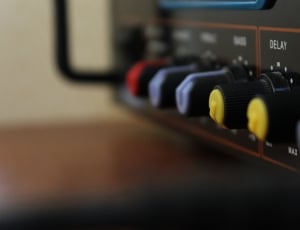 black and yellow amplifier control panel thumbnail