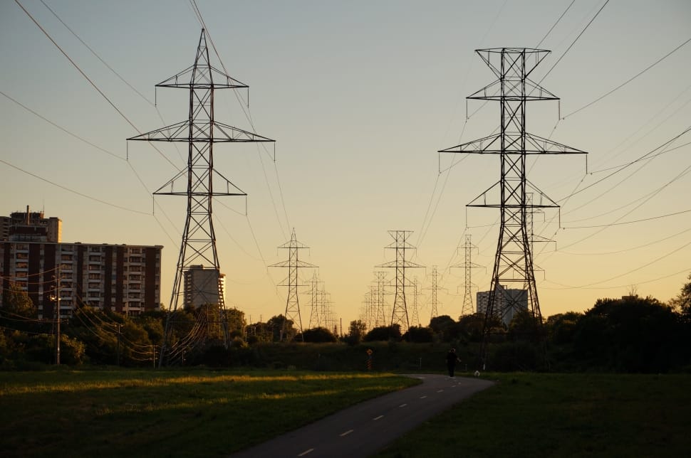 Power, Line, Toronto, Electricity, electricity pylon, no people preview