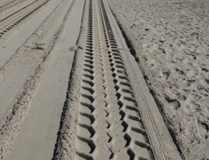 Brands, Wheels, Sand, Beach, Trace, tire track, outdoors thumbnail