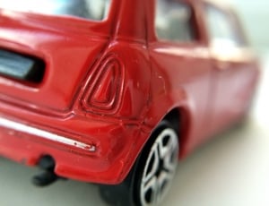 red mini cooper diecast toy thumbnail