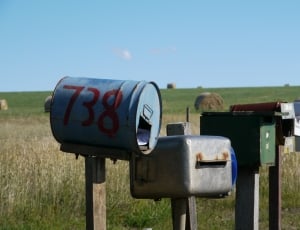 metal mail box lot thumbnail