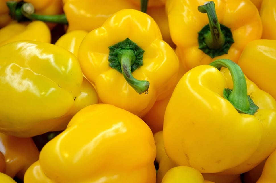 close up photography of bell peppers preview