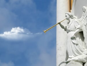 Angel, Clouds, Vera, Weather, statue, sculpture thumbnail