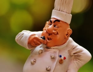 chef ceramic figurine thumbnail