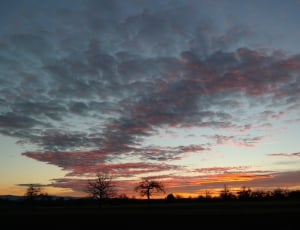 Swabian Alb, Sunset, Sky, Evening Sky, sunset, silhouette thumbnail